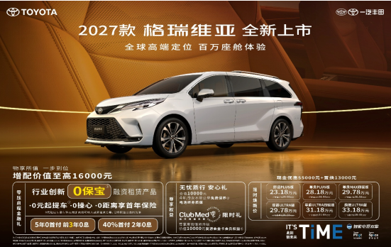 一汽丰田7月销量强势斩获四个“第一”